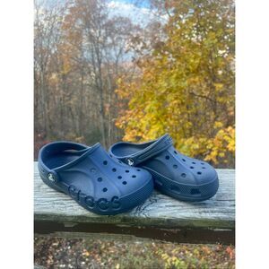 Crocs Kids' Baya Clog Navy Sz 1 Youth